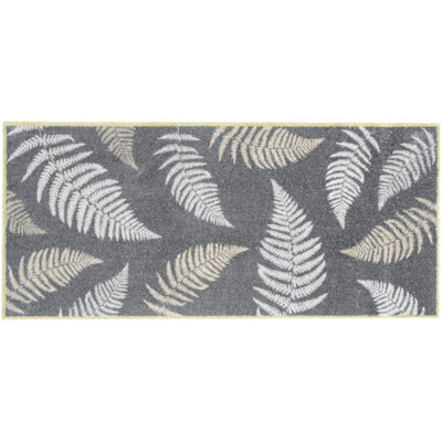 Noaelle Botanical Leaves Kitchen Mat
