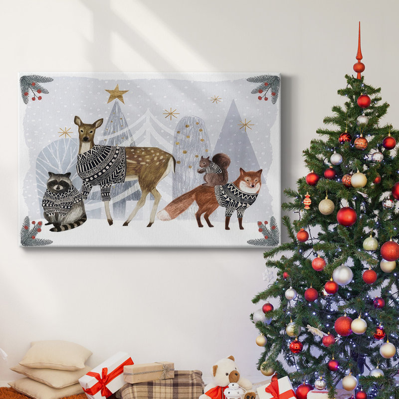 Cozy Christmas Collection A-Gallery, toile tendue, H 24 po x l 36 po