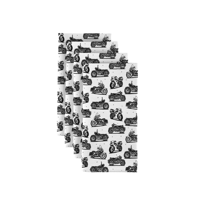 Ehren Polyester Abstract Square Napkin