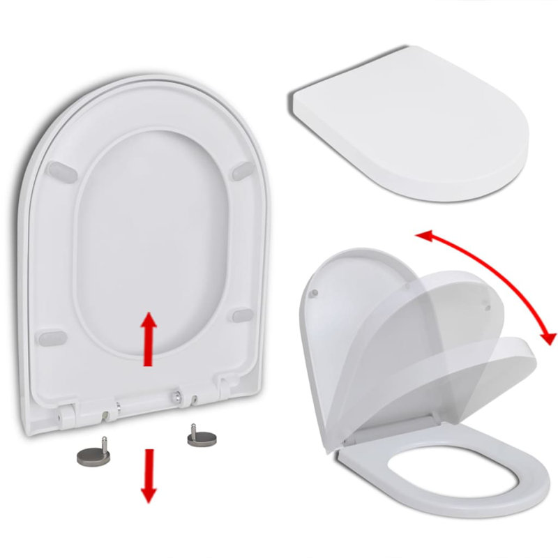 Colt Toilet Seat, Square