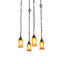 Luminaire suspendu 4 lumières Nordquist