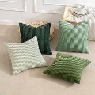 Cette taie d'oreiller en velours côtelé vert sauge de style bohémien et nordique est un décor de Noël parfait pour les canapés, les lits et les salons.