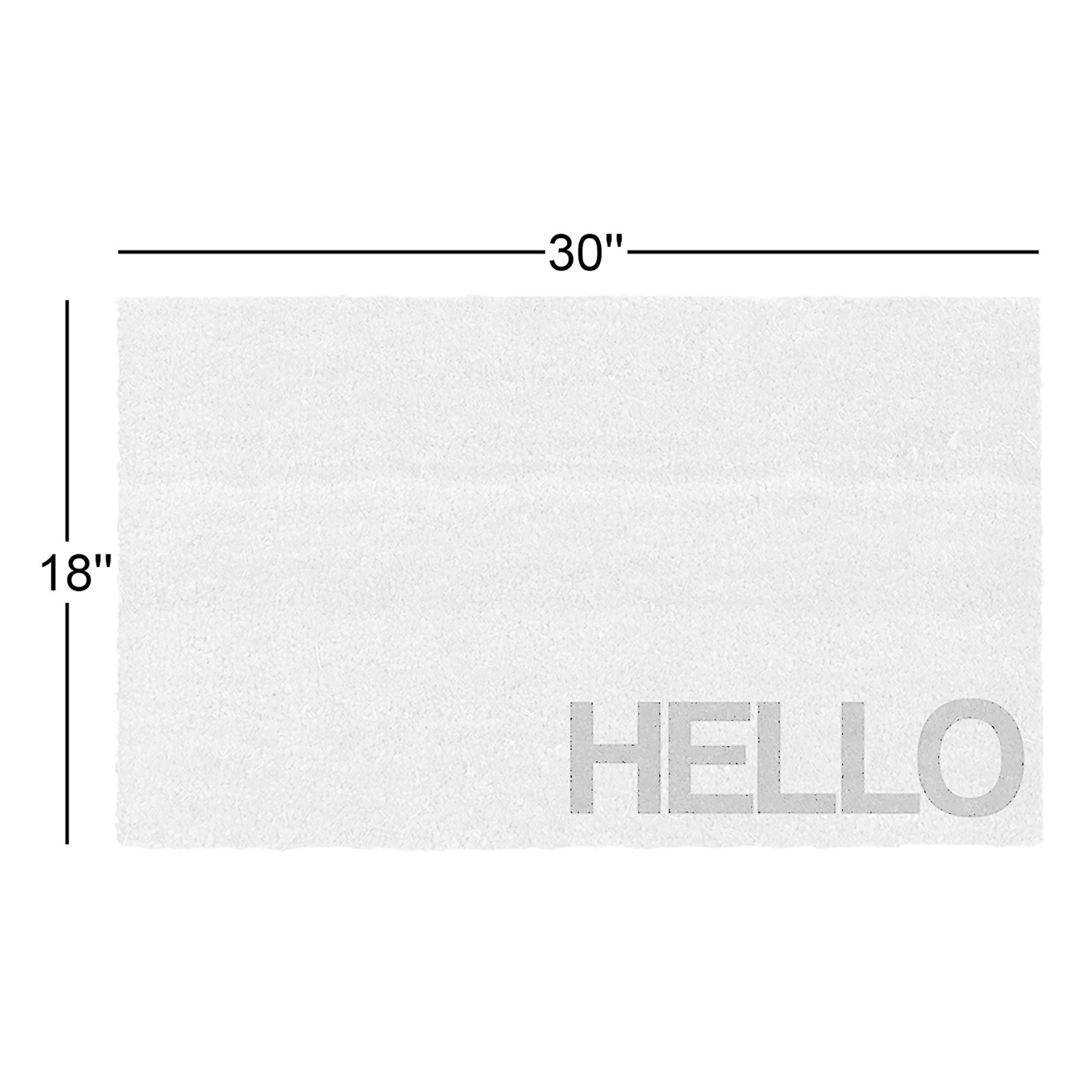 Hsiu Non-Slip Indoor/Outdoor Doormat