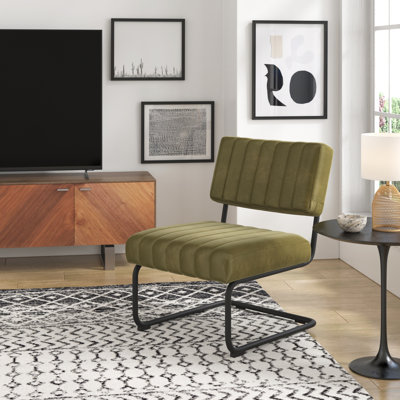 Cayman 23.5" W Velvet Side Chair