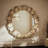 Jonica Iron Frame Round Wall Mirror-1326521485-1326521480