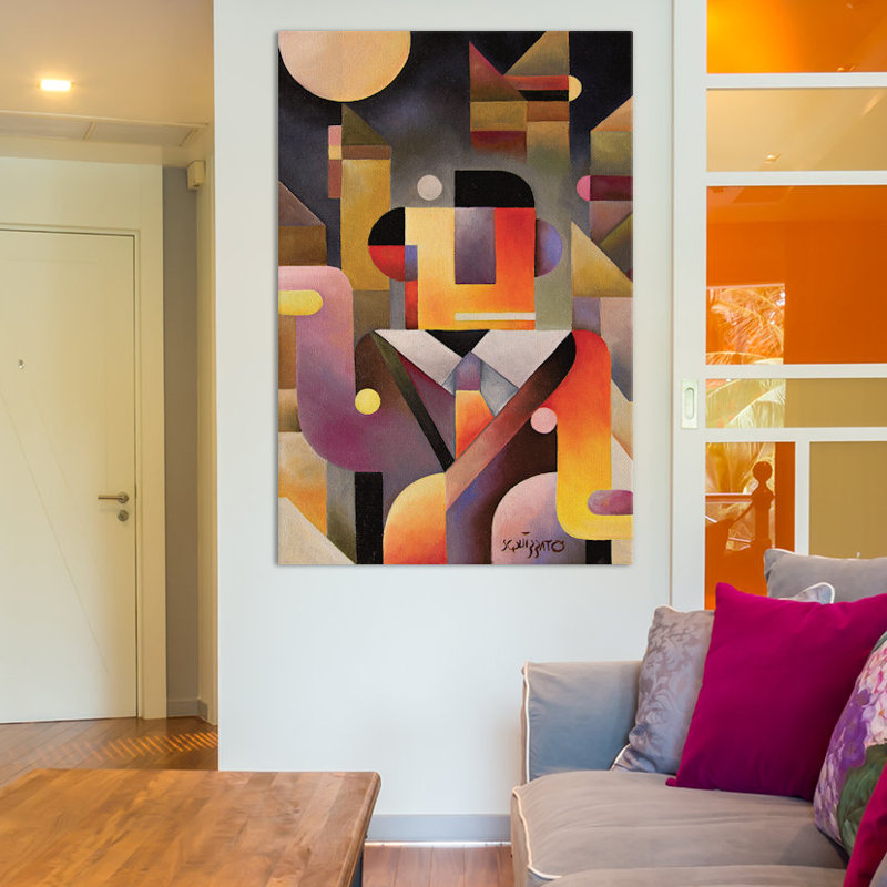 Antony Squizzato - Impression sur toile, H 12 po x l 8 po x P 0,75 po