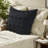 Luxurious Polyester Bedding Sets, Black Jacquard Style For Home