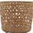S/3 BAMBOO PLANTERS 11/13/15" NATURAL
