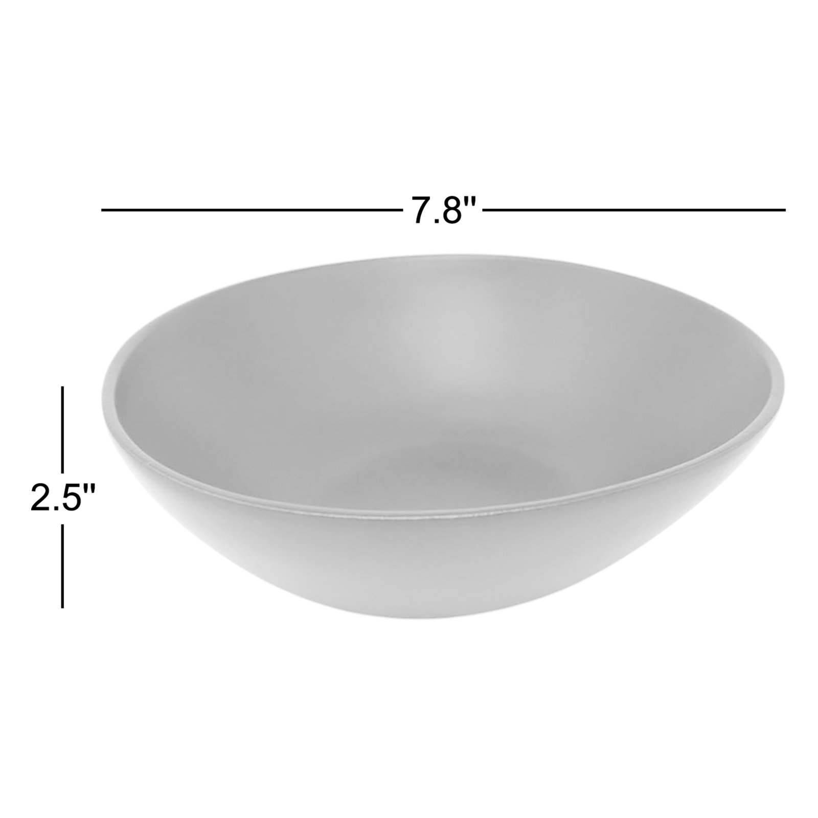 Towler Stoneware Soup Bowl, Chalk