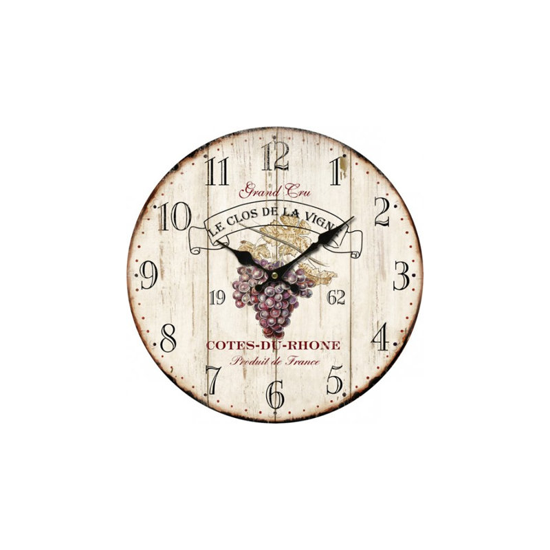 Horloge murale 13,5 "Shellman