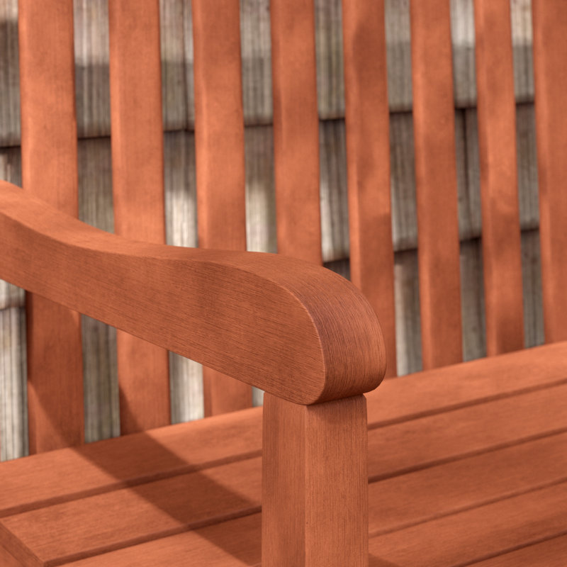 Banc de jardin en bois Aundraya, H 35 po x l 47 po x P 19 po