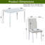 Ensemble de table de salle à manger 5 pièces-643282714-643282695