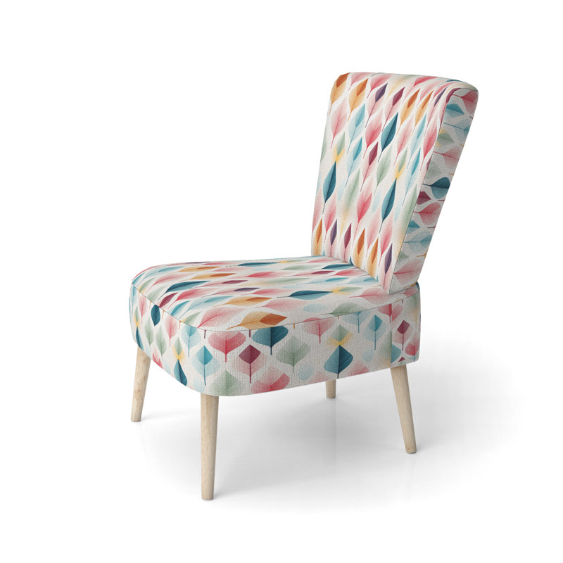 Chaise d'appoint rembourrée moderne et contemporaine Pastel