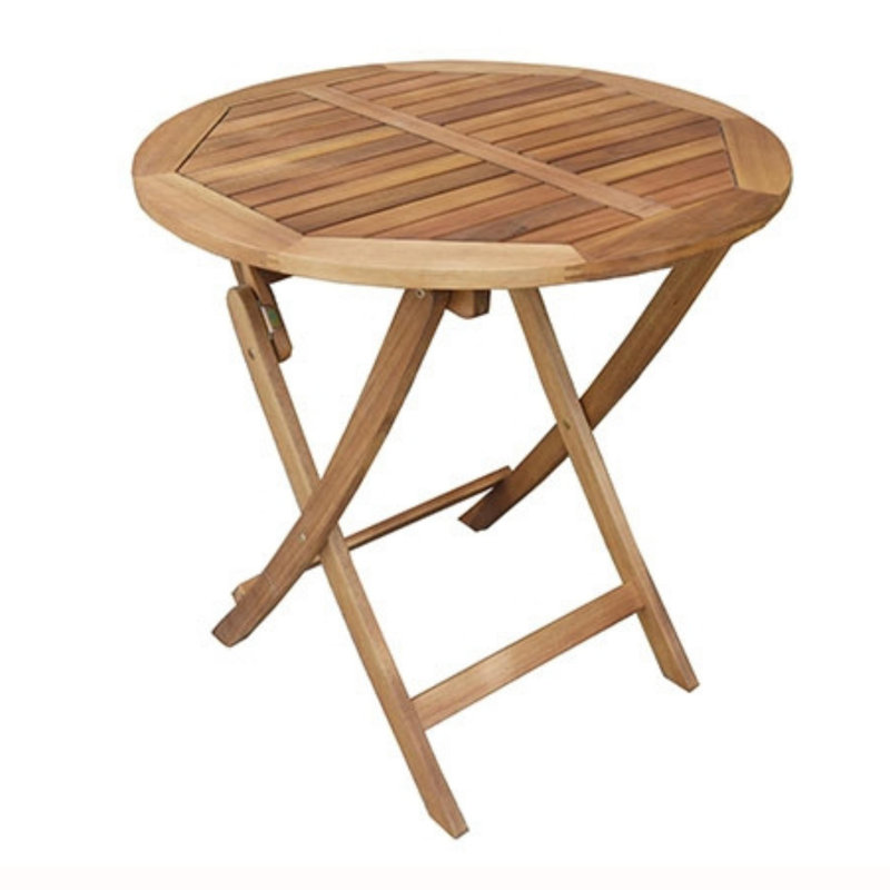 Table bistro d'extérieur circulaire L 27,5 po x l 27,5 po Gaggiano
