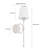 Areyona 1 - Light Dimmable Wallchiere-754660639