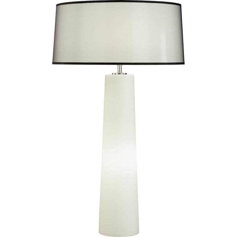 Olinda Table Lamp, Black Organza