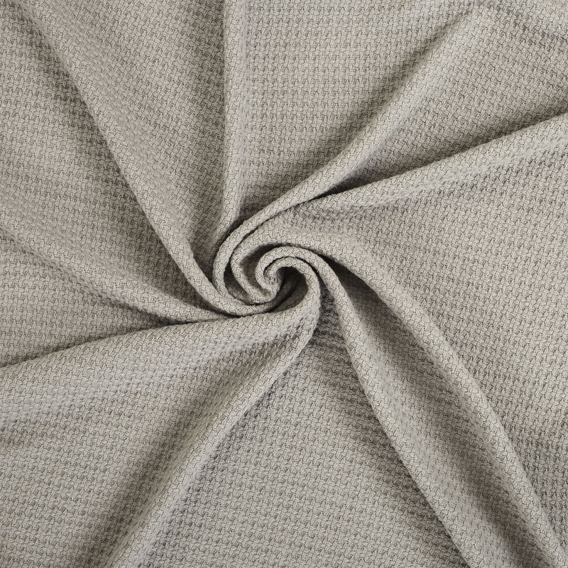 Couverture en coton , Très grand, Taupe