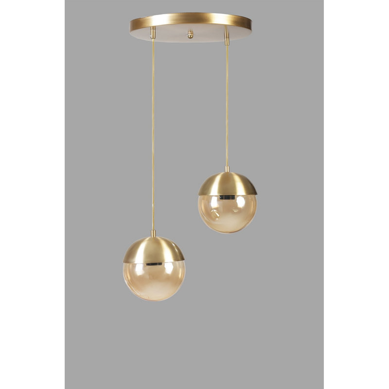 Chriselle - Light LED Pendant, Gold, Gold