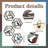 Wooden Bird Wall Art 4 Pcs