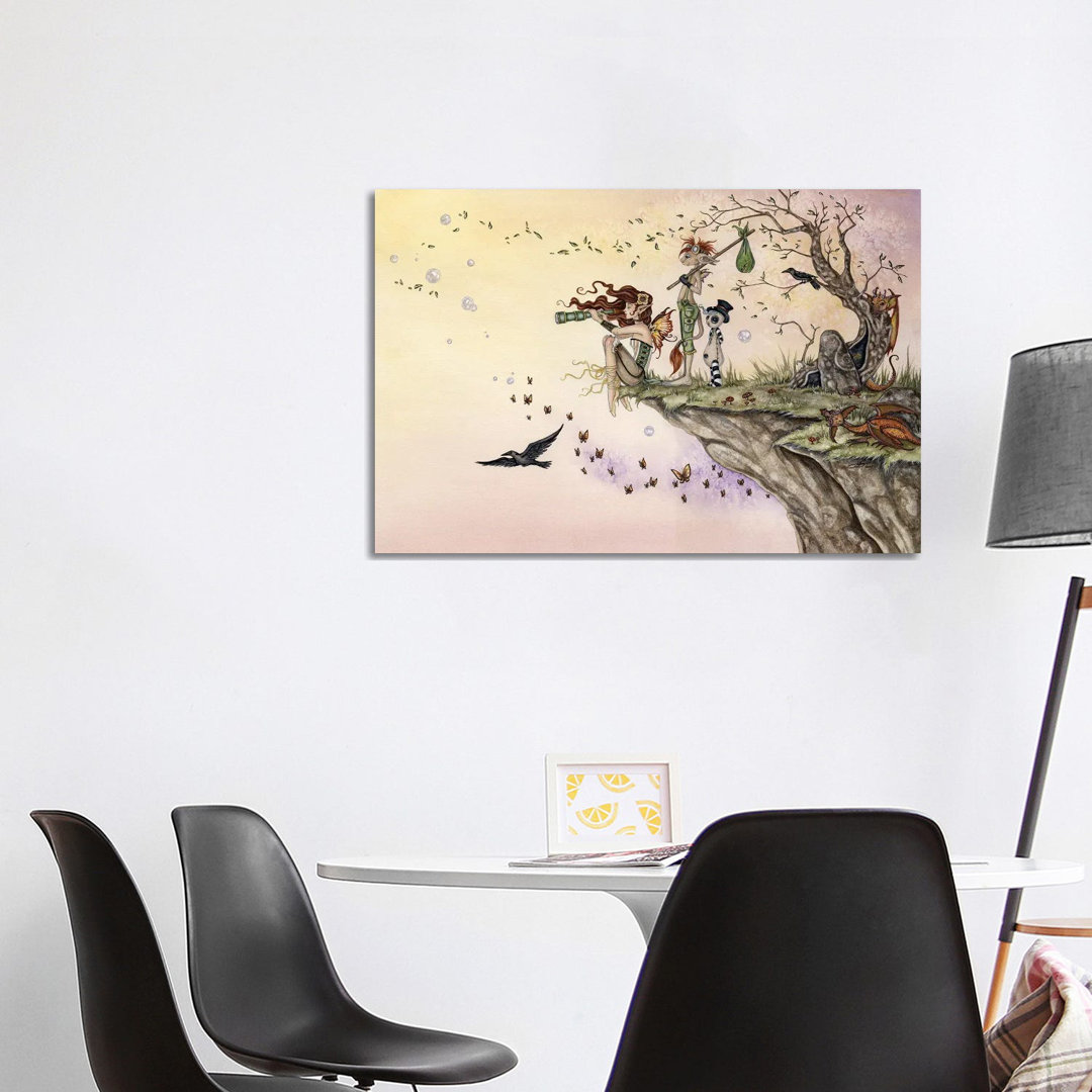Where The Wind Takes You by Amy Brown - Print on Canvas