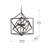 Rentschler 25'' Arched Floor Lamp