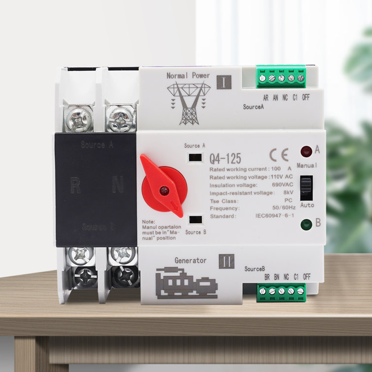 2P Automatic Transfer Switch Dual Power Mini Controller