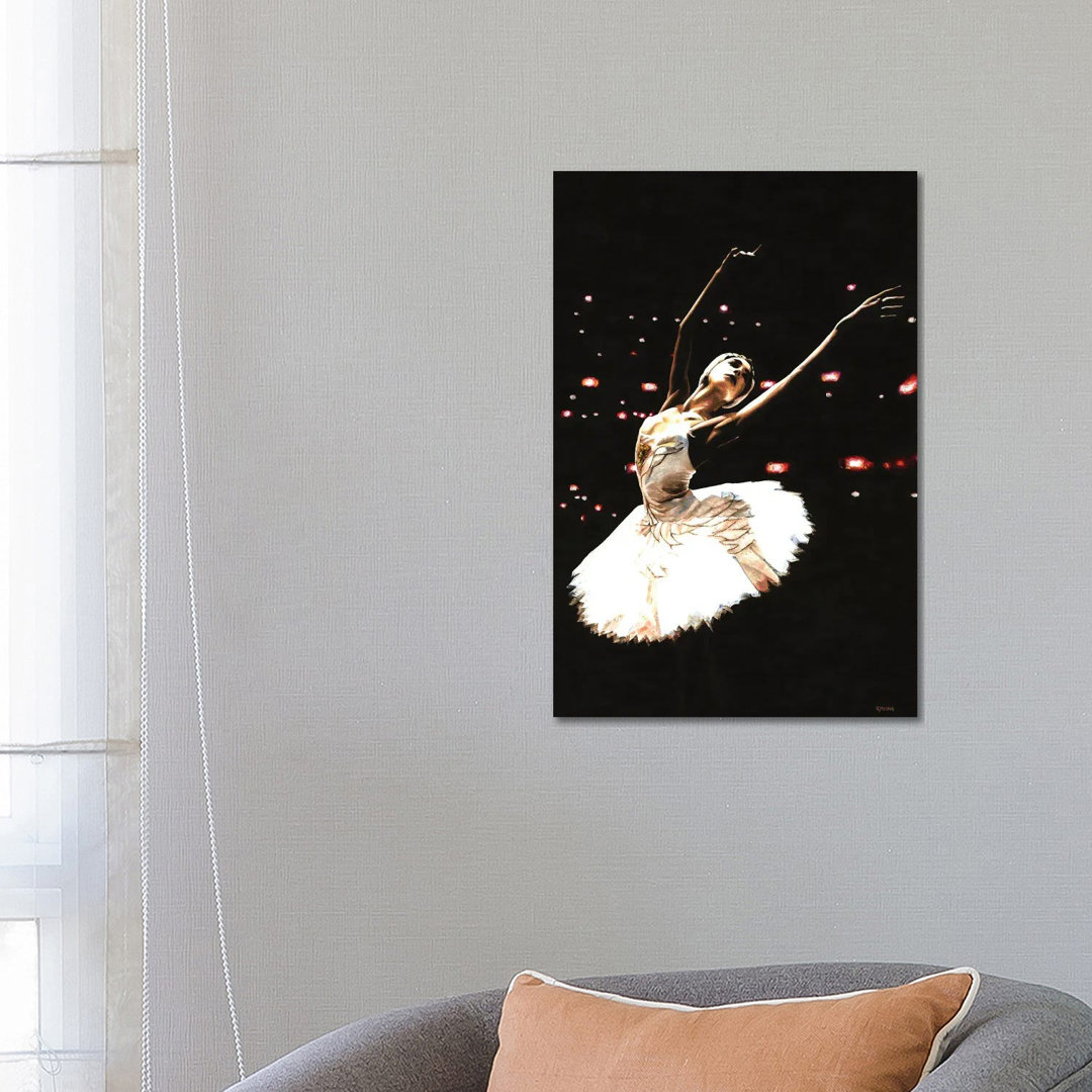 Prima Ballerina von Richard Young - Galerie-verpackte Leinwand Giclée