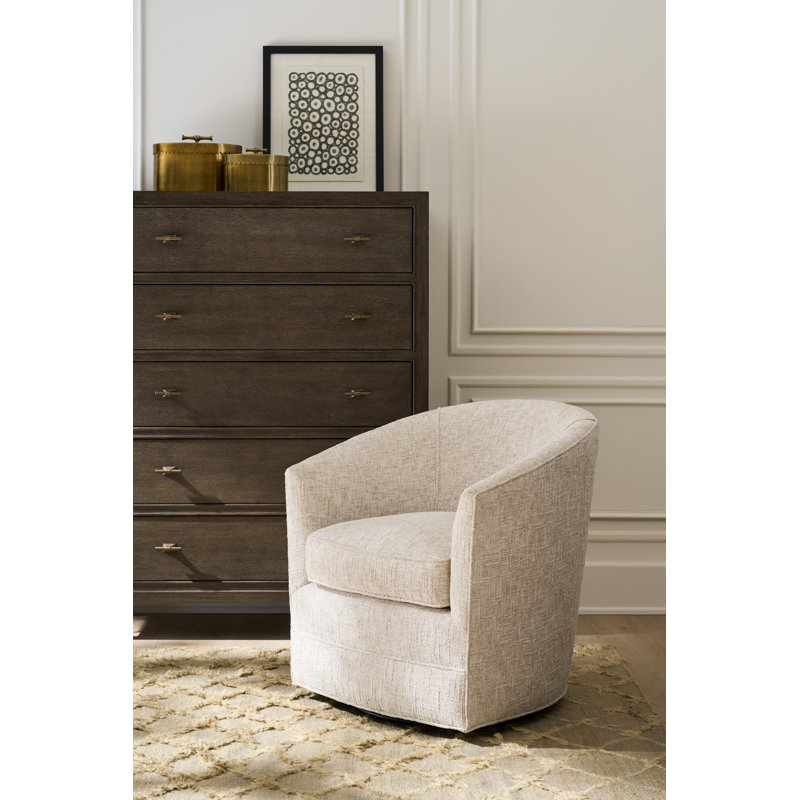 Burke Swivel Barrel Chair