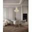 Lustre empire en cristal 13 lumières Traditional