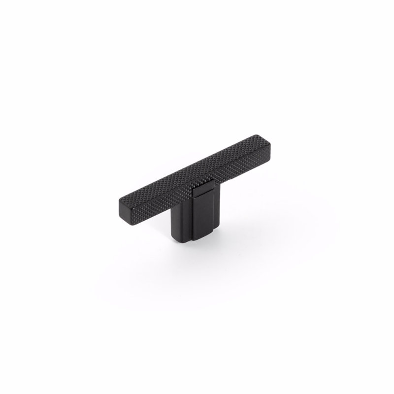 Quadrato Geometric Knob, Matte Black