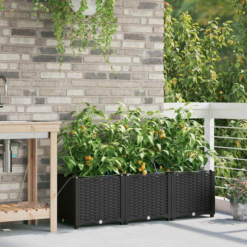 Jardinière 3 pièces vidaXL