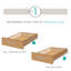 Bottom Mount Drawer Slide 23.6"