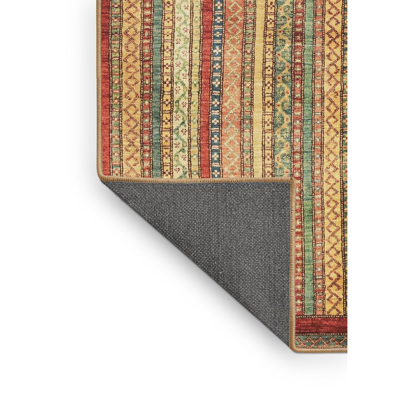 Abstract Indoor Rug, Rectangle 2' x 4'
