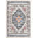 Medallion Non Slip Washable Rug(Red)