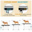 Table de toilettage électrique pour chien de 46 pouces, table de toilettage professionnelle robuste pour chiens à la maison avec plateau de table antidérapant et bras supérieur, réglable en hauteur