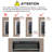 60 Inch Electric Fireplace With Remote, Multi Color Flame & , 1400W Heat, Design Tempered Glass Fireplace, Inch, Remote Operated, 11 Temperature Settings-1170033178