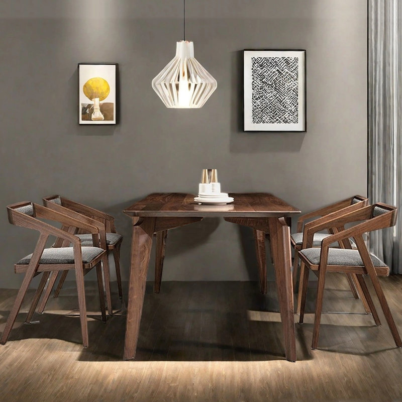 Luxury-Style Italian Dining Table, 29.53"H x 55.12"L x 29.53"W