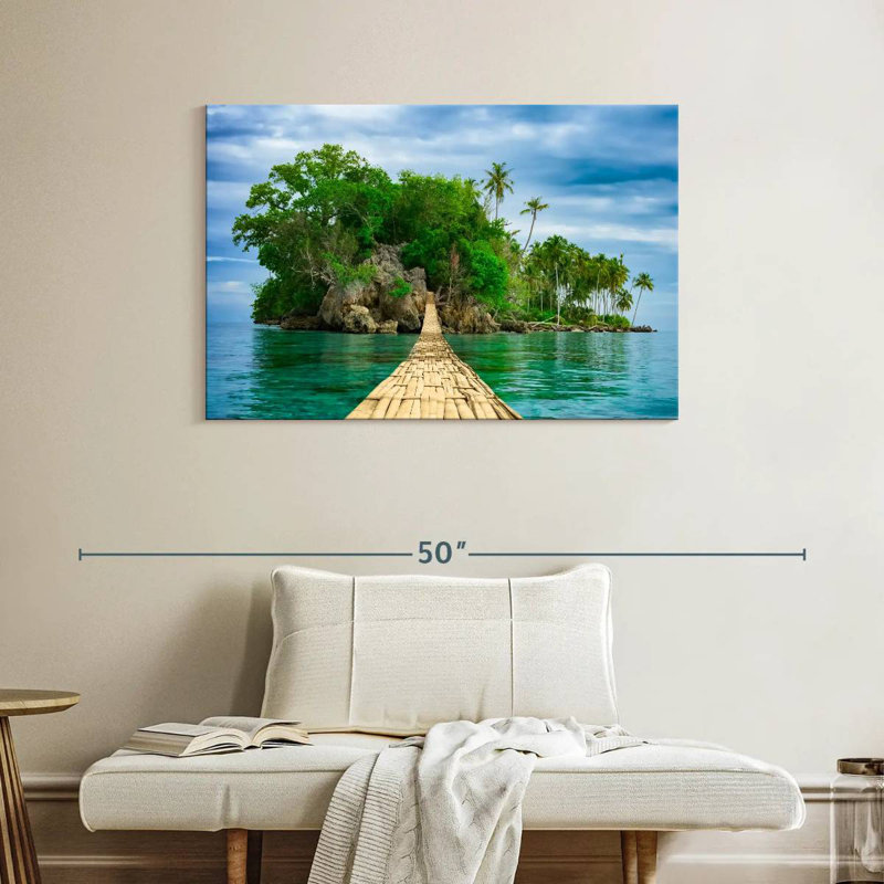 Gillard Bridge To Paradise Gillard, 26" H x 39" W