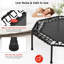 LIFERUN ft Round Fitness Trampoline