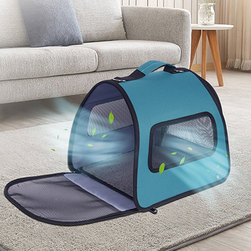 Automatic Folding Double Decker Pet Trolley