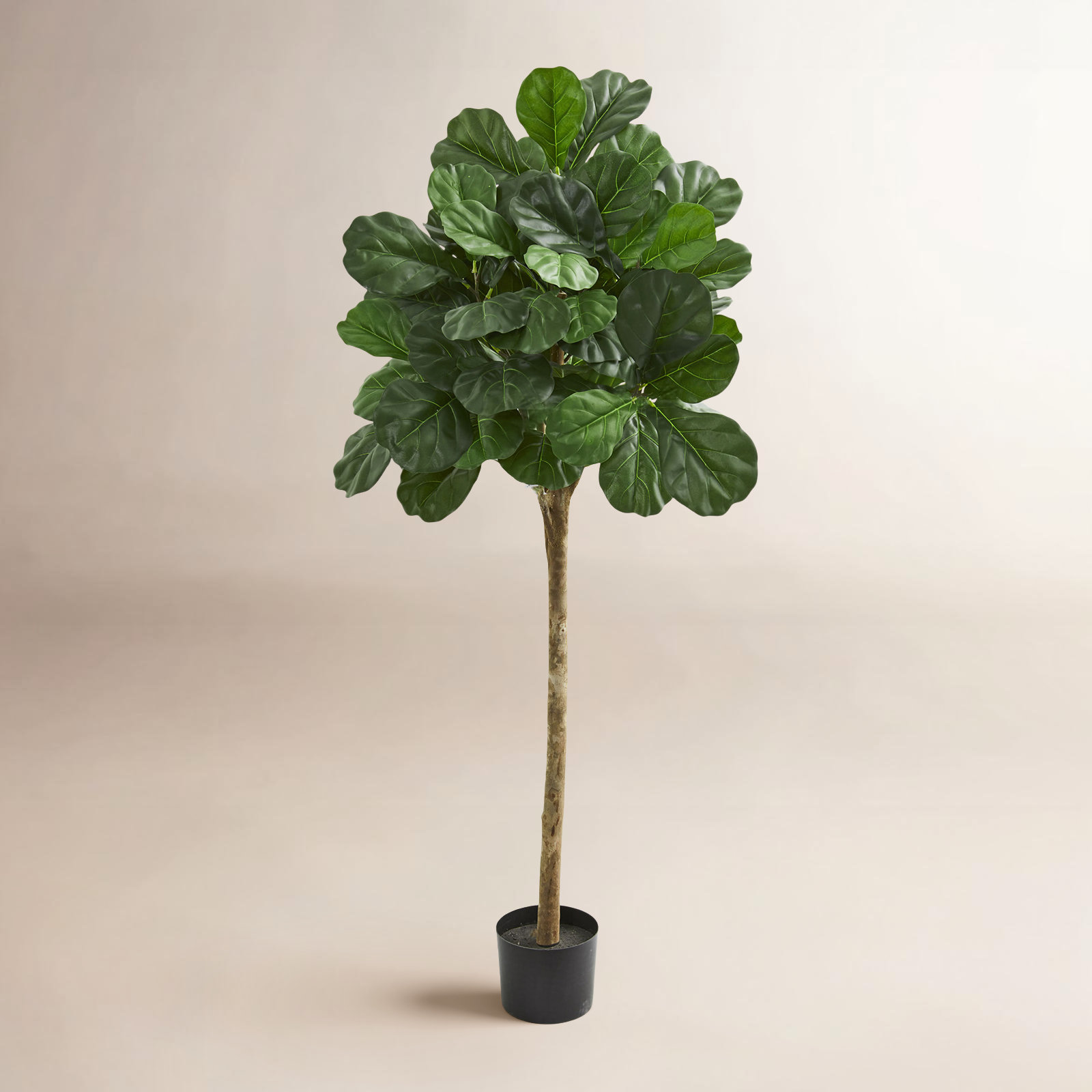 Faux Fiddle Leaf Fig Tree, 60" H x 24" W x 22" D