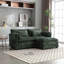 Causeuse avec repose-pieds 76,77 po-184588585