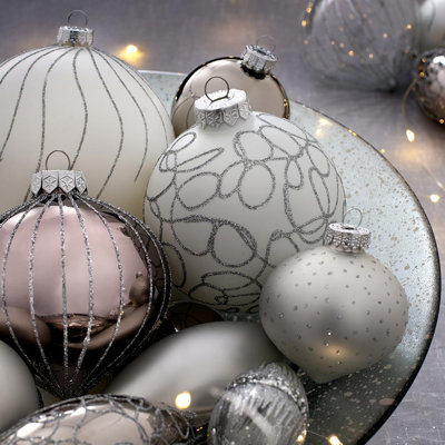 34.3cm Glass Bauble