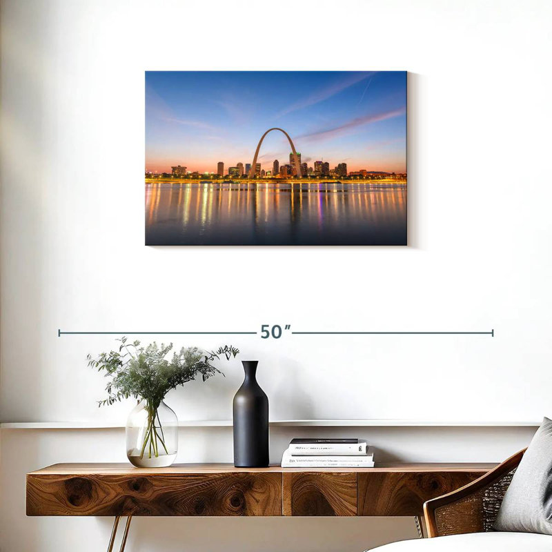 Rorry St Louis Skyline Lights, 20" H x 30" W