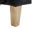 Fauteuil inclinable pliable pour canapé-lit, canapé-lit convertible 3 en 1, décor moderne de style Mid-Century, convient aux petits espaces, avec trois coussins, peut être placé dans la chambre d'étude de la chambre d'amis, noir-1320575815