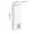 12 - Inch Modern Bathroom Wall Cabinet, Soft Close Doors, Glossy White, Float Mount, For Storage Integration Functionality