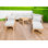 Huntington Outdoor 12 - Piece Teak Conversation Set