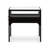 Bayline Glass Top End Table with Storage