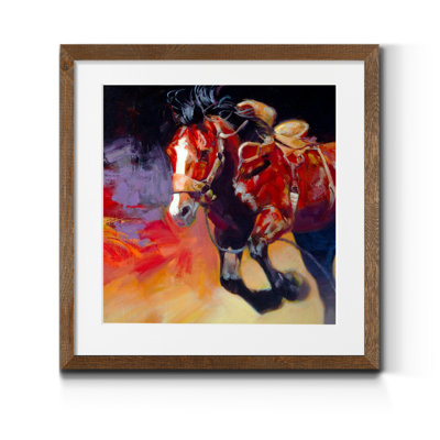 " Driving Horses II " Print