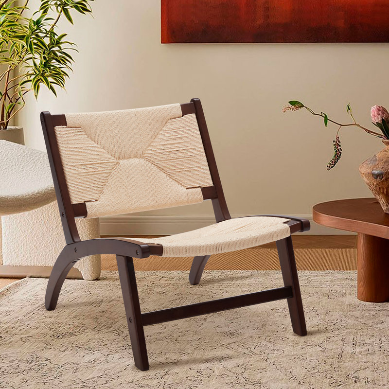 Kraemer Upholstered Accent Chair, Brown